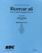 Ricercar a6, BWV 1079 Woodwind Choir cover